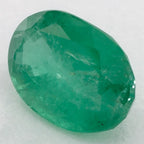 1.76 Carat Oval Natural Green Emerald