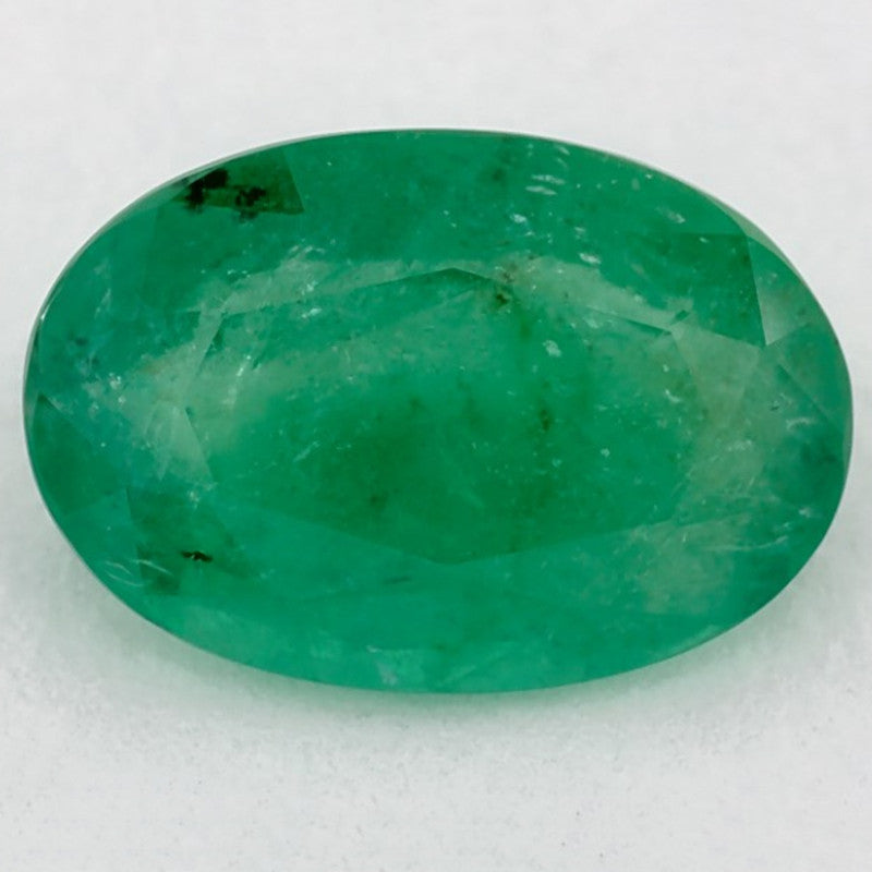 2.47 Carat Oval Natural Green Emerald