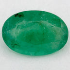 2.47 Carat Oval Natural Green Emerald