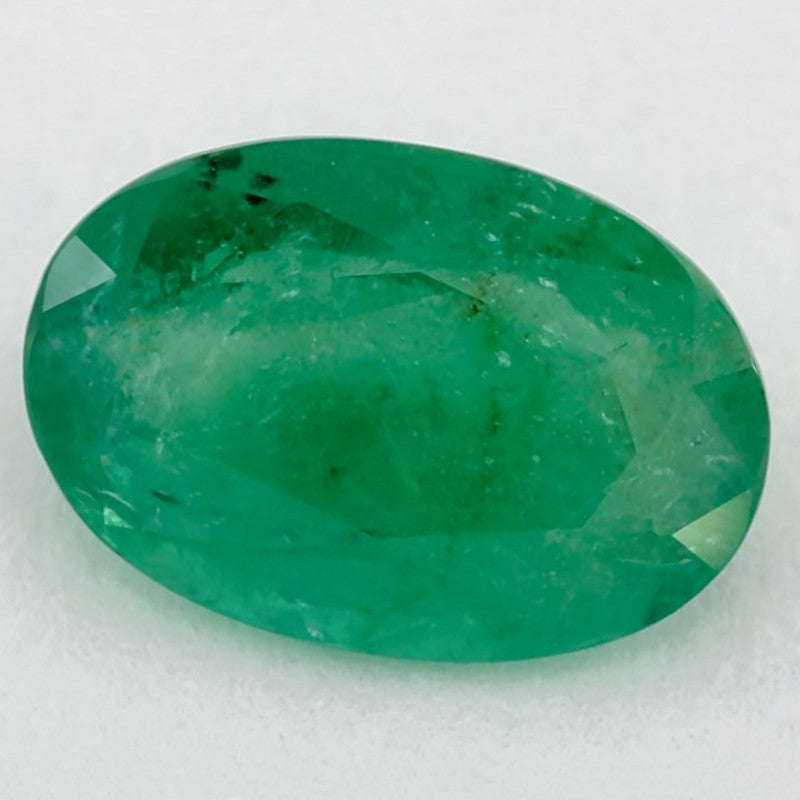 2.47 Carat Oval Natural Green Emerald