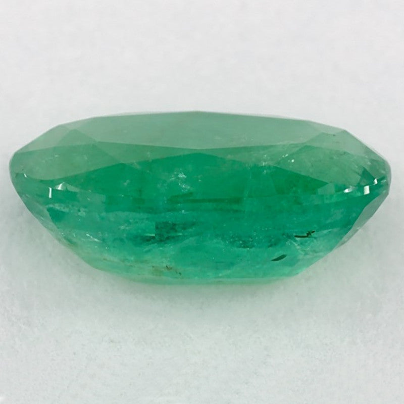 2.47 Carat Oval Natural Green Emerald