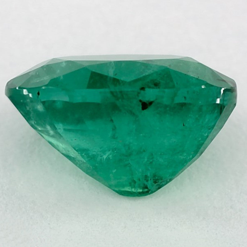 3.37 Carat Oval Natural Green Emerald