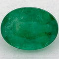 1.24 Carat Oval Natural Green Emerald