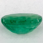 1.24 Carat Oval Natural Green Emerald
