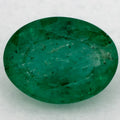 1.26 Carat Oval Natural Green Emerald