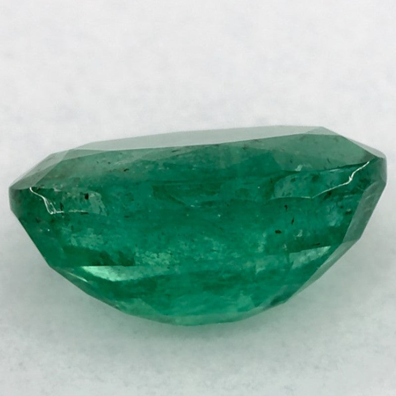 1.26 Carat Oval Natural Green Emerald