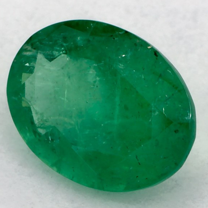 1.27 Carat Oval Natural Green Emerald
