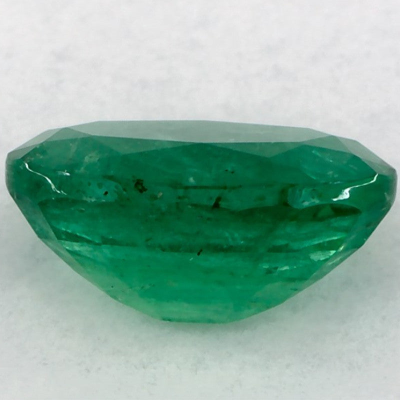1.27 Carat Oval Natural Green Emerald