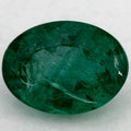 1.27 Carat Oval Natural Green Emerald