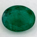 2.25 Carat Oval Natural Green Emerald