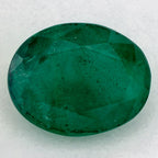 2.25 Carat Oval Natural Green Emerald