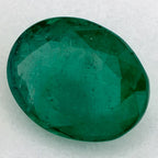 2.25 Carat Oval Natural Green Emerald