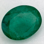 2.25 Carat Oval Natural Green Emerald