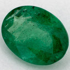 1.10 Carat Oval Natural Green Emerald