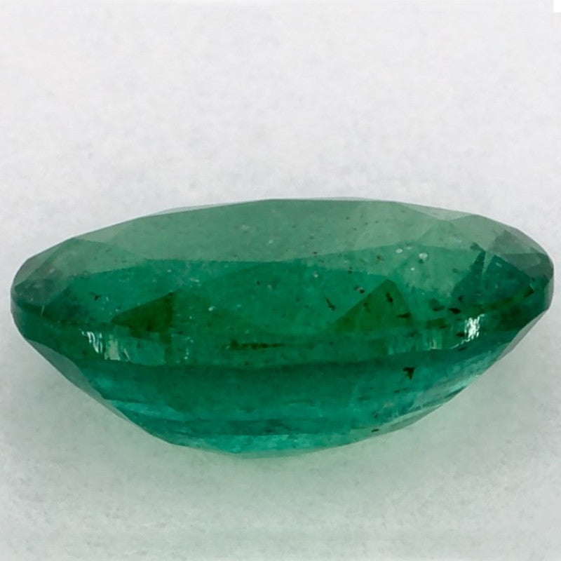 1.10 Carat Oval Natural Green Emerald
