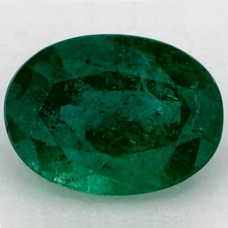 1.13 Carat Oval Natural Green Emerald