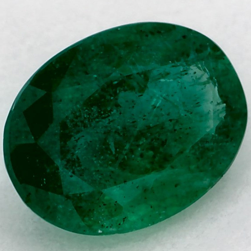 1.13 Carat Oval Natural Green Emerald