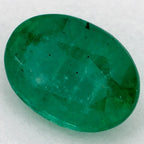 1.16 Carat Oval Natural Green Emerald