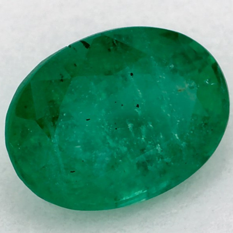 1.16 Carat Oval Natural Green Emerald