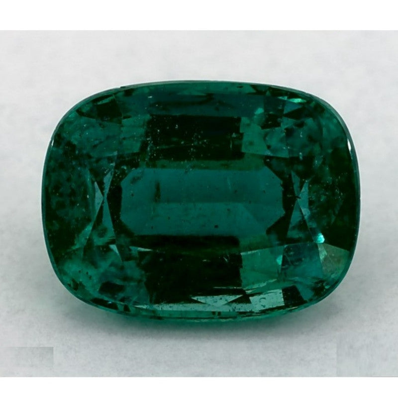 3.12 Carat Cushion Natural Green Emerald