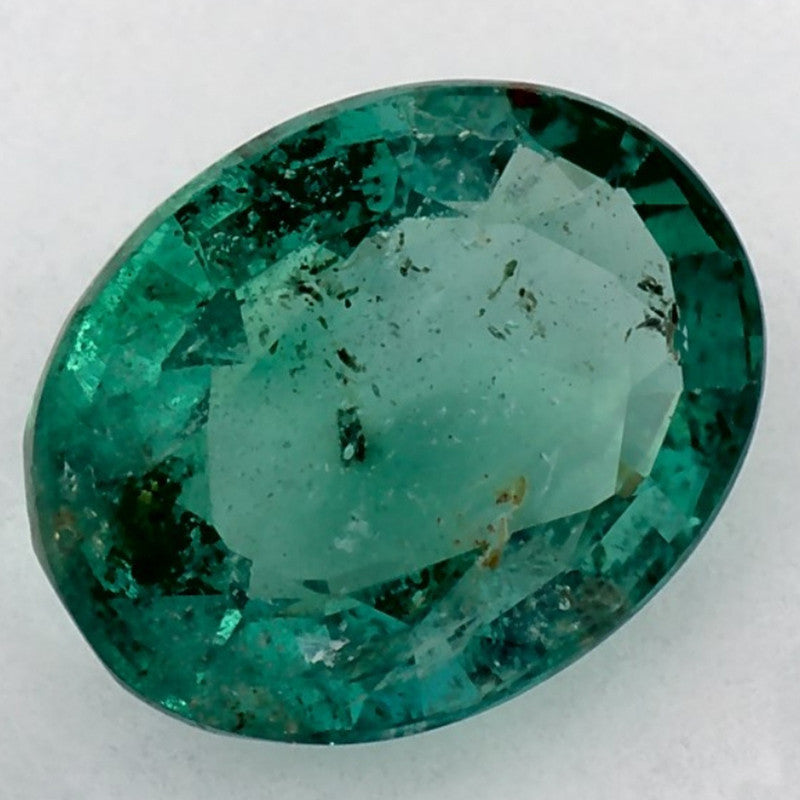 2.51 Carat Oval Natural Green Emerald