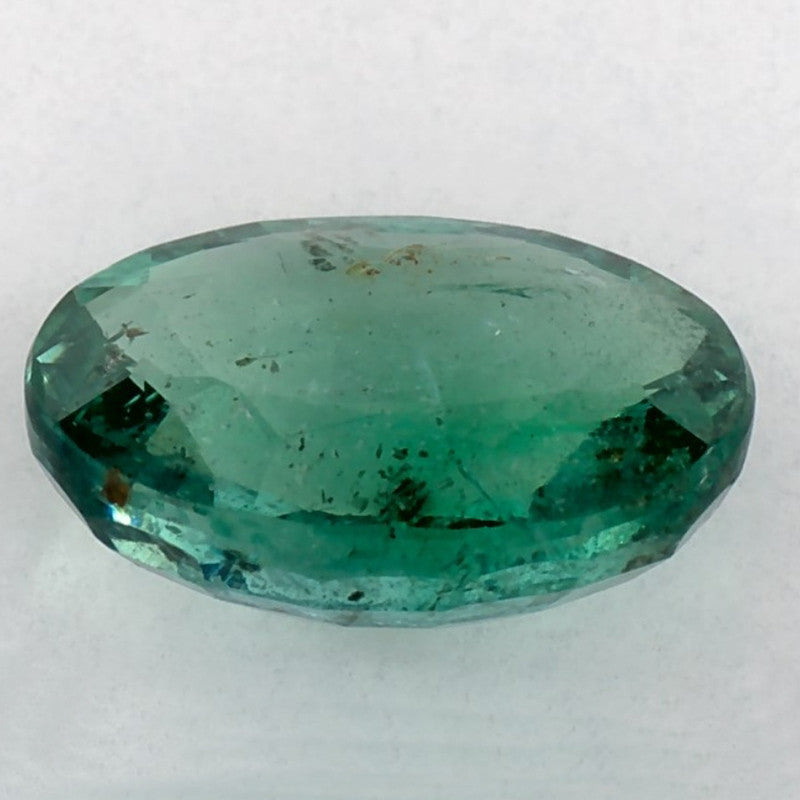 2.51 Carat Oval Natural Green Emerald