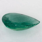 2.88 Carat Pear Natural Green Emerald