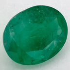 2.75 Carat Oval Natural Green Emerald