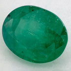 2.75 Carat Oval Natural Green Emerald