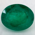 3.01 Carat Oval Natural Green Emerald