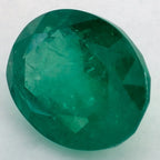 3.01 Carat Oval Natural Green Emerald