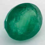 3.01 Carat Oval Natural Green Emerald