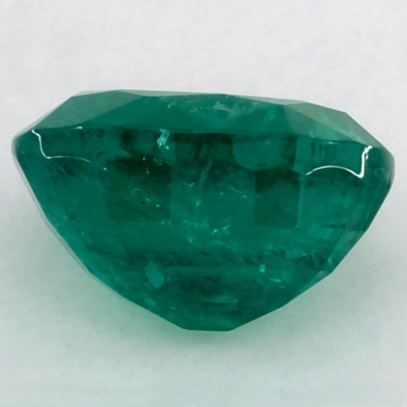 3.01 Carat Oval Natural Green Emerald