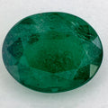 3.12 Carat Oval Natural Green Emerald
