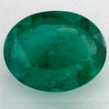 3.12 Carat Oval Natural Green Emerald