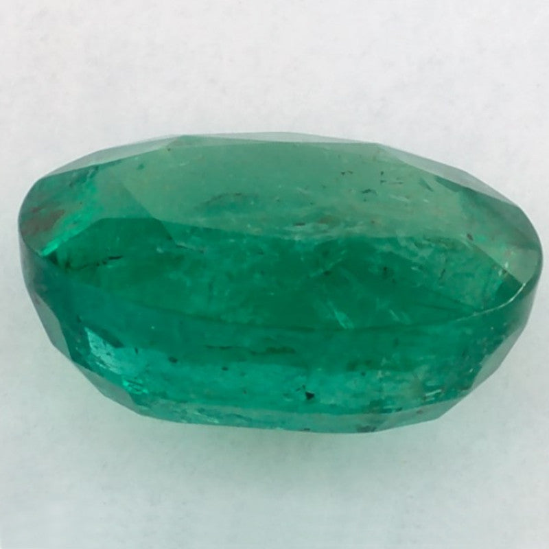 3.12 Carat Oval Natural Green Emerald