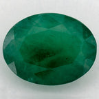 3.04 Carat Oval Natural Green Emerald