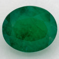 3.41 Carat Oval Natural Green Emerald