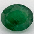 2.89 Carat Oval Natural Green Emerald