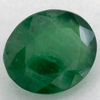 2.89 Carat Oval Natural Green Emerald