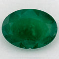 2.94 Carat Oval Natural Green Emerald