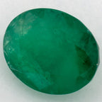 2.99 Carat Oval Natural Green Emerald