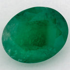 2.99 Carat Oval Natural Green Emerald