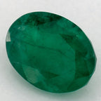 3.03 Carat Oval Natural Green Emerald