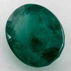 4.11 Carat Oval Natural Green Emerald