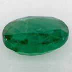 4.80 Carat Oval Natural Green Emerald