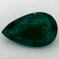 4.22 Carat Pear Natural Green Emerald