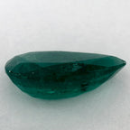 4.22 Carat Pear Natural Green Emerald
