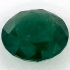 3.18 Carat Round Natural Green Emerald