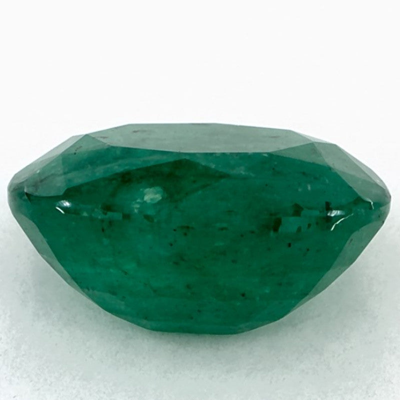 2.60 Carat Oval Natural Green Emerald